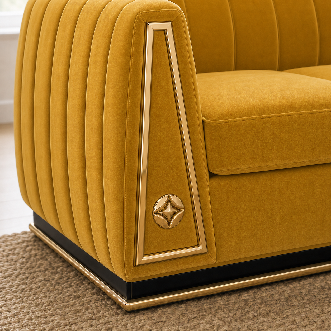 drift-3-2-1-sofa-set 2 seater yellow 02 detail