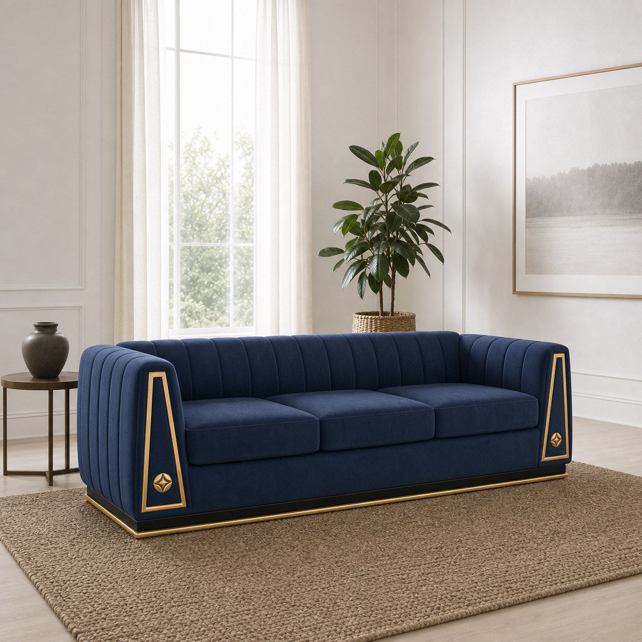 drift-3-2-1-sofa-set 3 seater blue 01 room