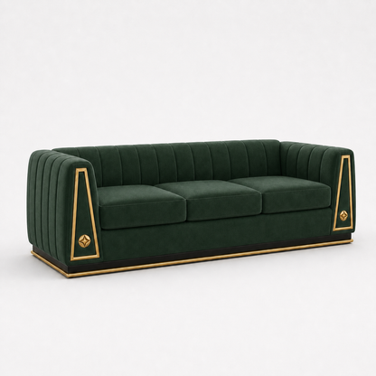 drift-3-2-1-sofa-set 3 seater green 03 studio