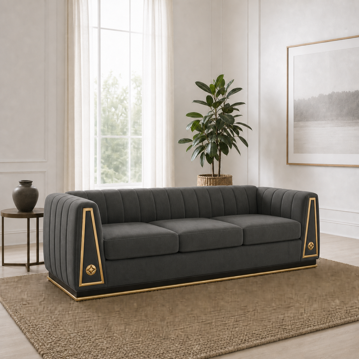 drift-3-2-1-sofa-set 3 seater grey 01 room