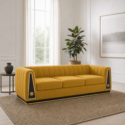 drift-3-2-1-sofa-set 3 seater yellow 01 room