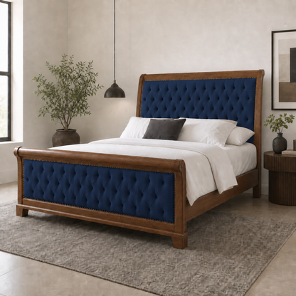 Eamon - Bed Blue lifestyle view