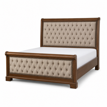 Eamon - Bed, complete long-side studio bed view