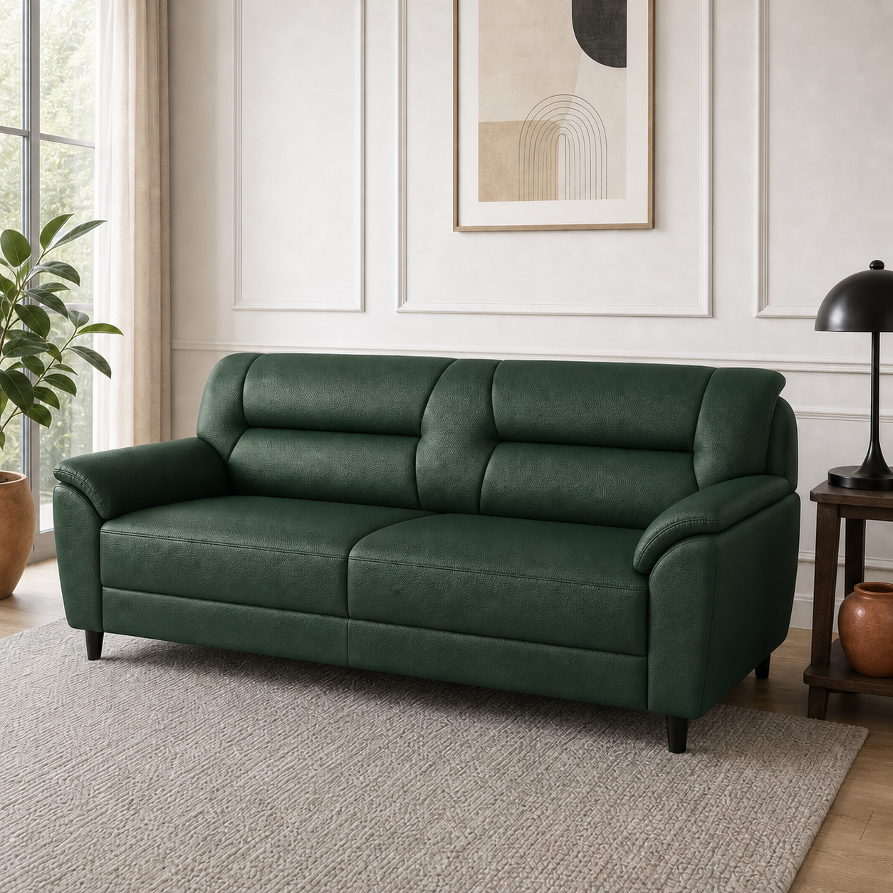 elan-3-2-1-sofa-set 3 seater green 01 room