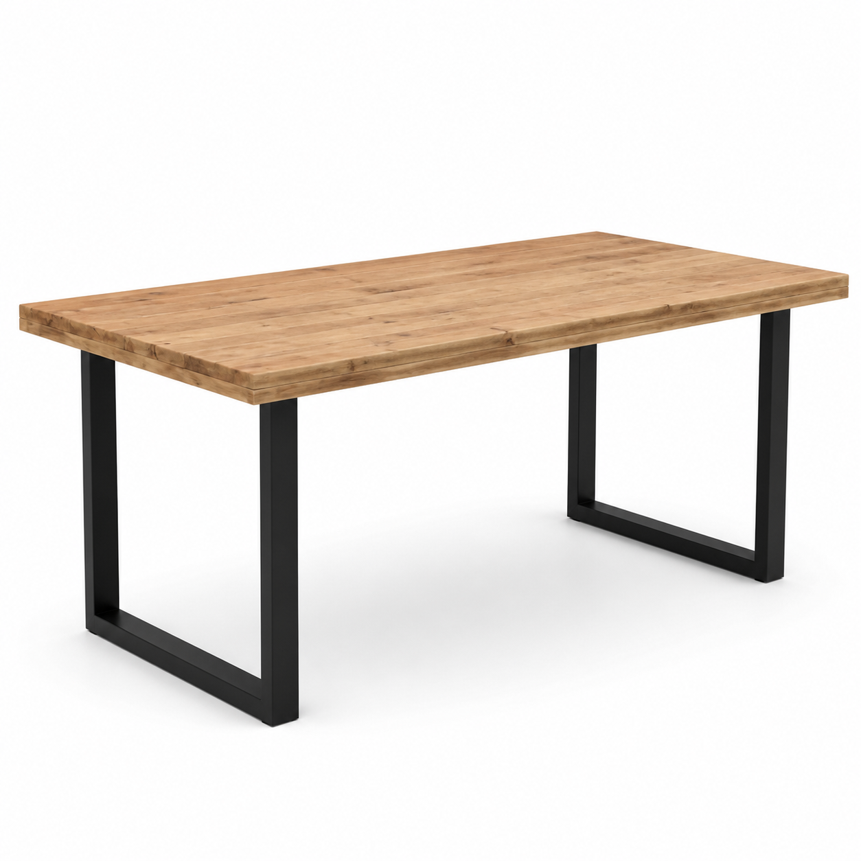 Nia - Wooden Top Dining Table, table-only or source-conservative construction studio view