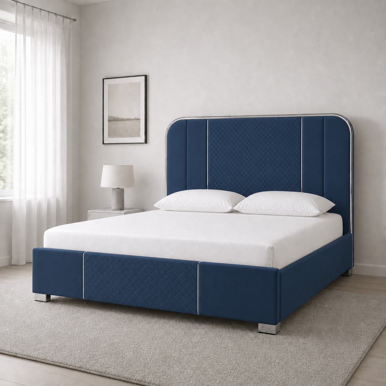 Elow - Bed Blue lifestyle view