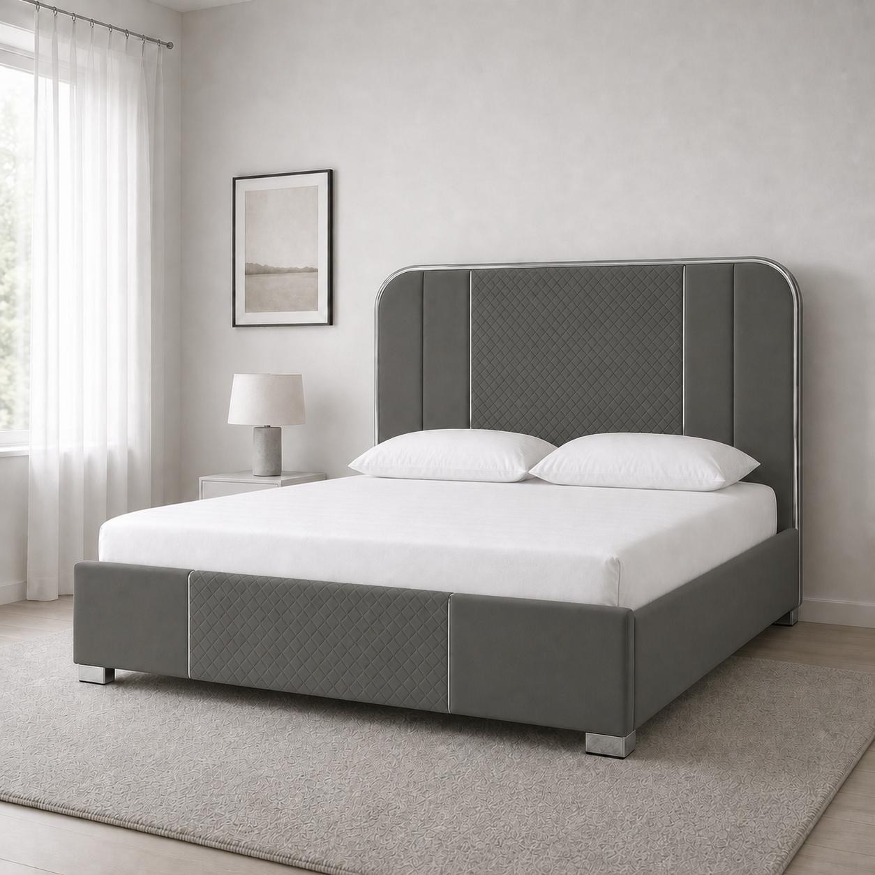Elow - Bed Grey lifestyle view