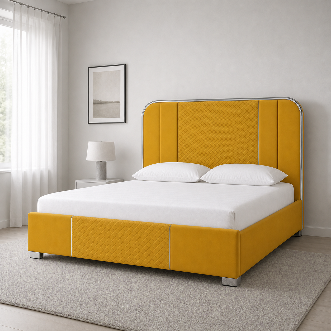 Elow - Bed Yellow lifestyle view