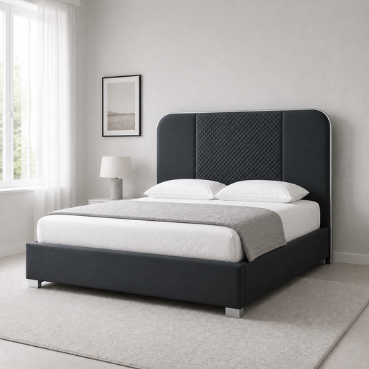 Elow - Bed, complete straight-on bed view