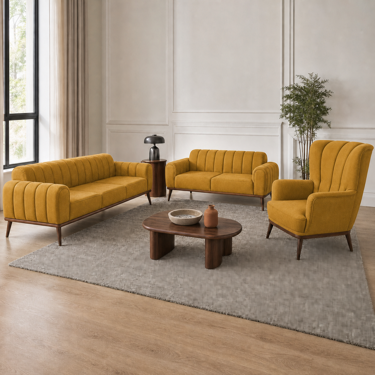 ember-3-2-1-sofa-set 3+2+1 full set yellow 01 room