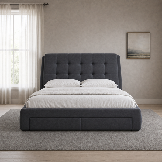 Esme - Bed, complete straight-on bed view