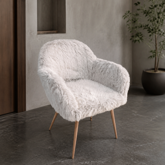 Evie - Chair in an editorial modern living room