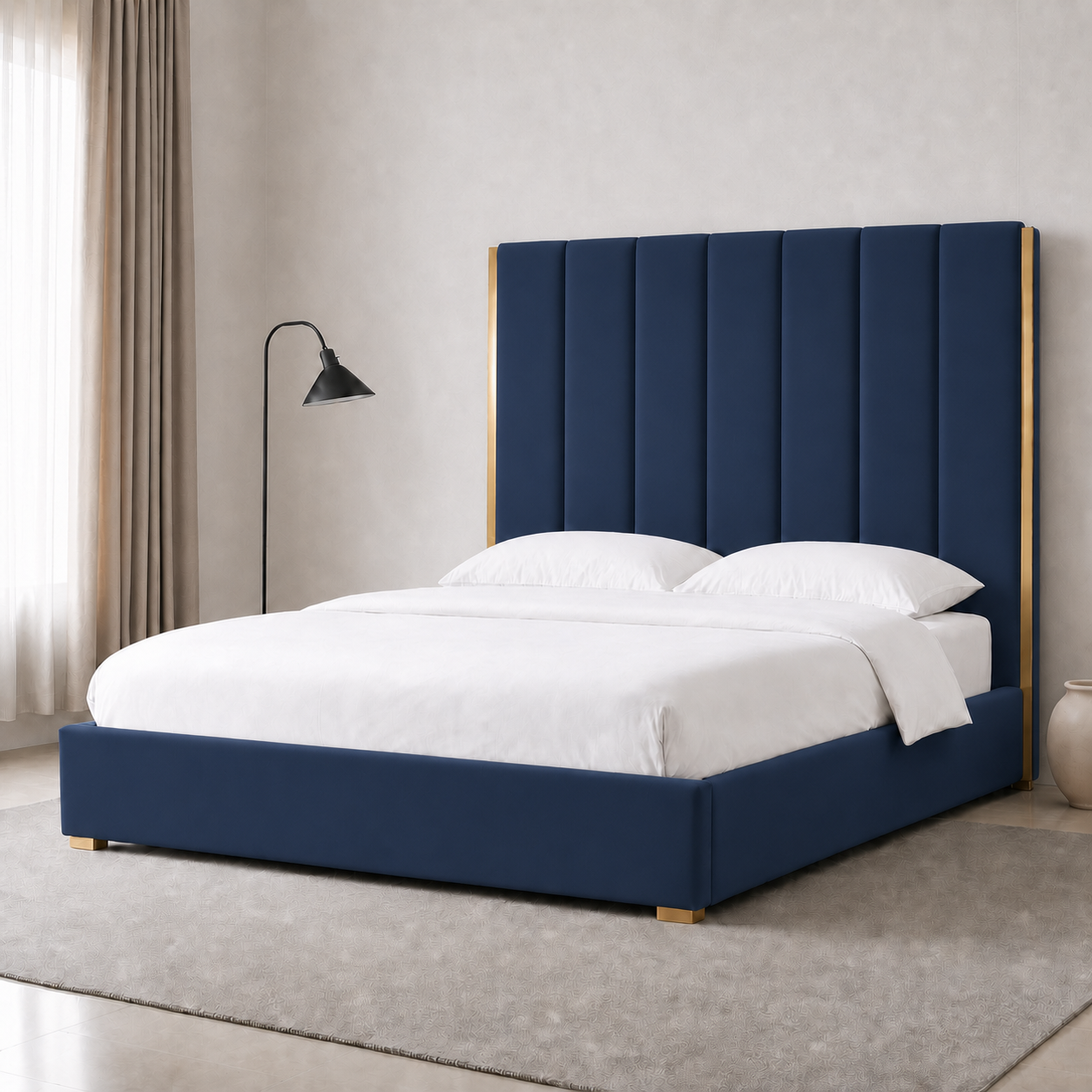 Ezra - Bed Blue lifestyle view