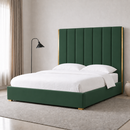 Ezra - Bed Green lifestyle view