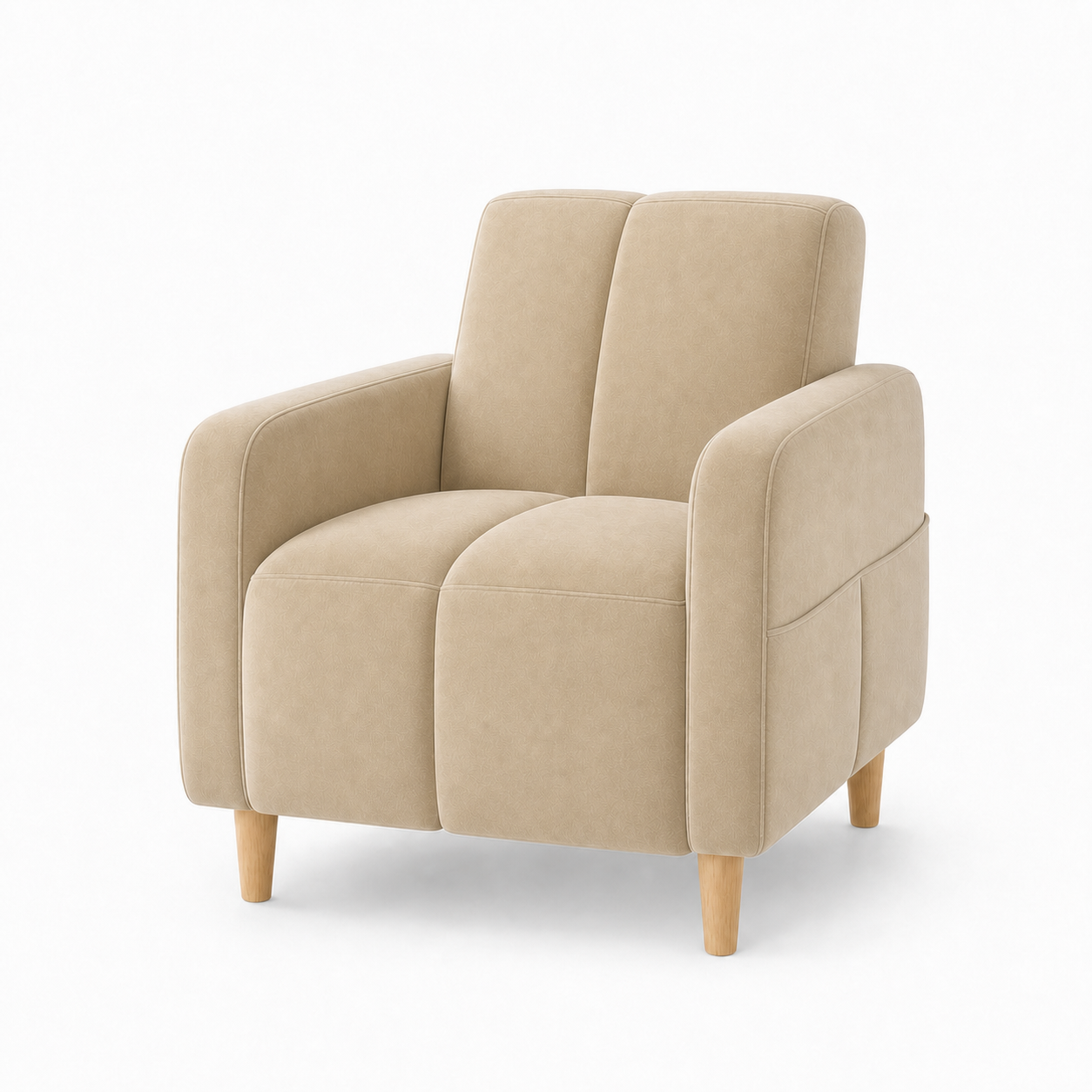 fable-3-2-1-sofa-set 1 seater beige 03 studio