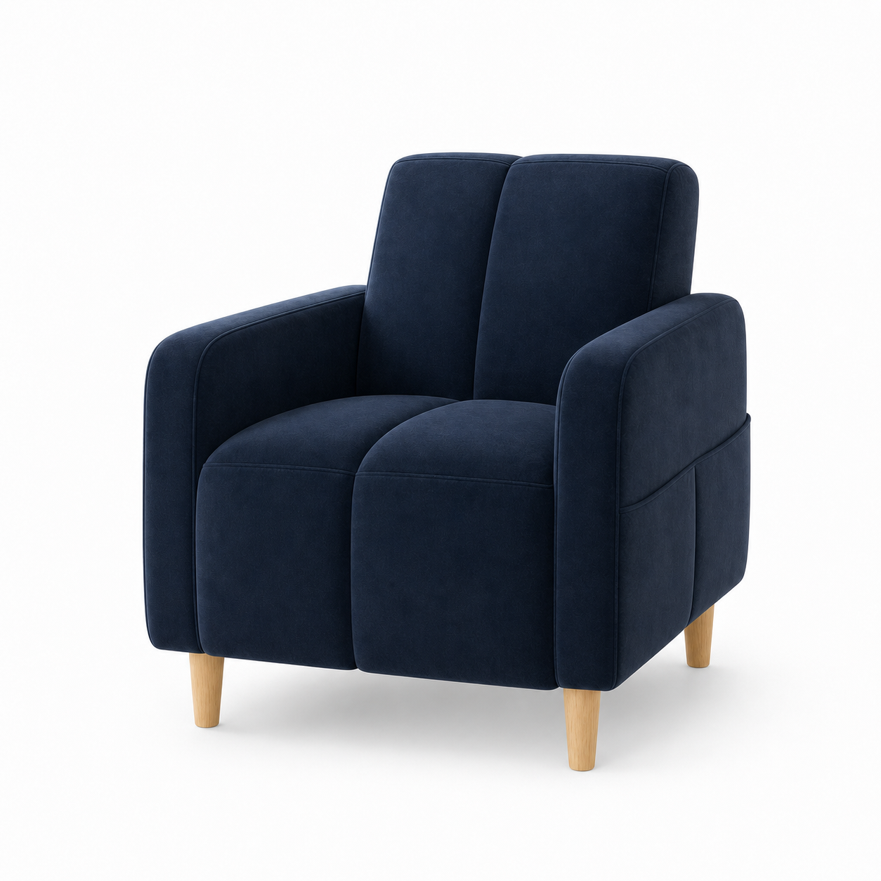 fable-3-2-1-sofa-set 1 seater blue 03 studio