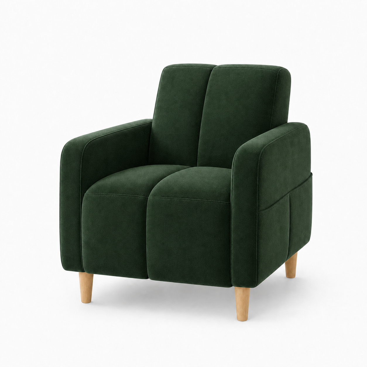 fable-3-2-1-sofa-set 1 seater green 03 studio