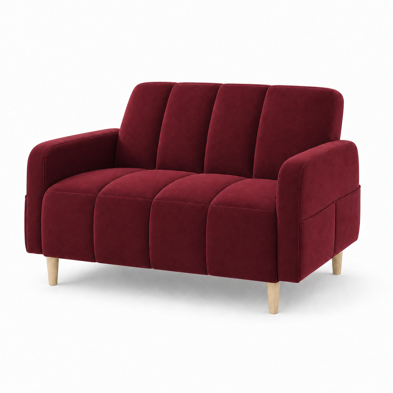 fable-3-2-1-sofa-set 2 seater red wine 03 studio