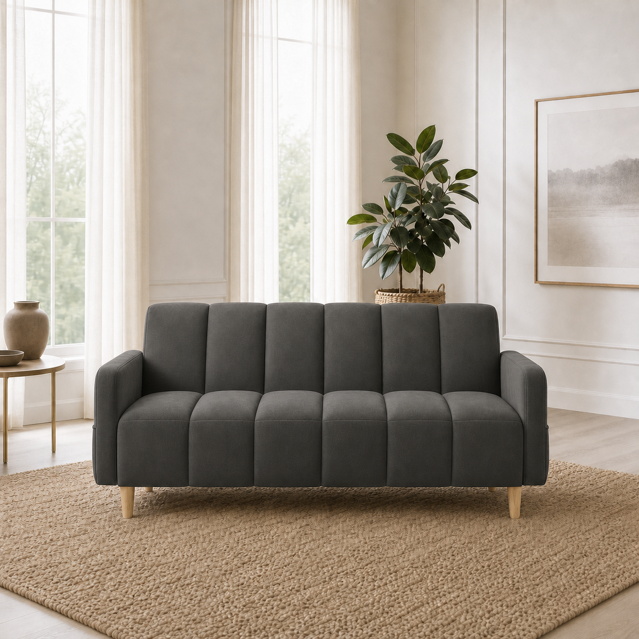 fable-3-2-1-sofa-set 3 seater grey 01 room