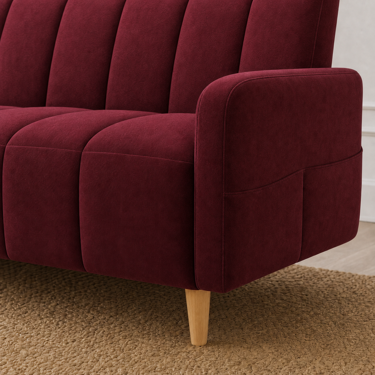 fable-3-2-1-sofa-set 3 seater red wine 02 detail