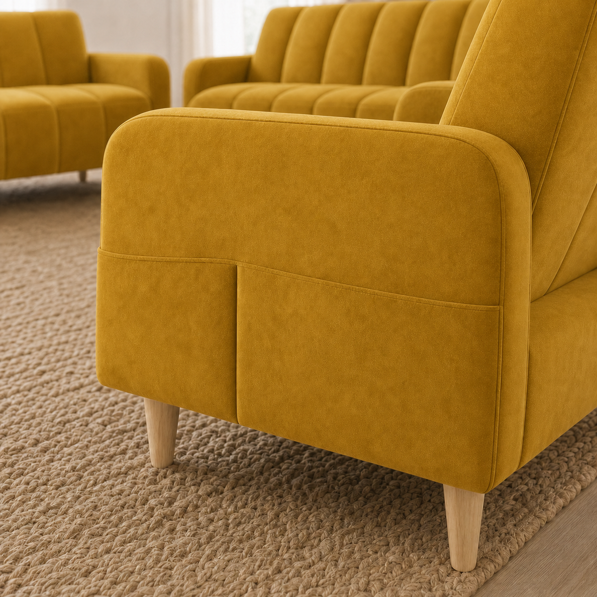 fable-3-2-1-sofa-set 3+2+1 full set yellow 02 detail