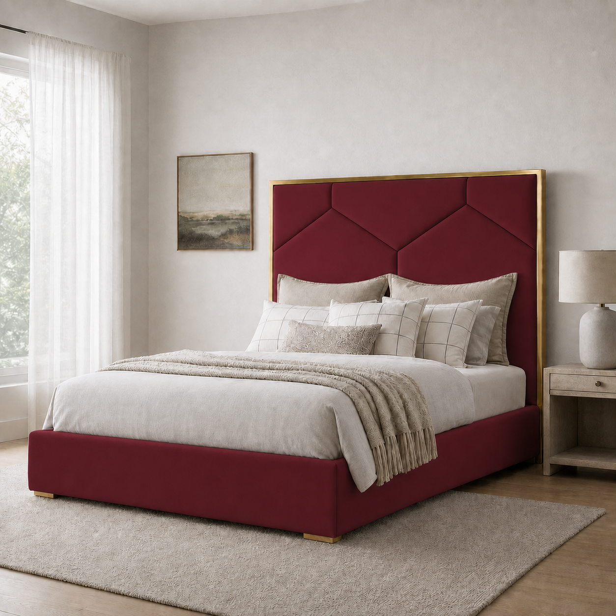 Faye - Bed Red lifestyle view