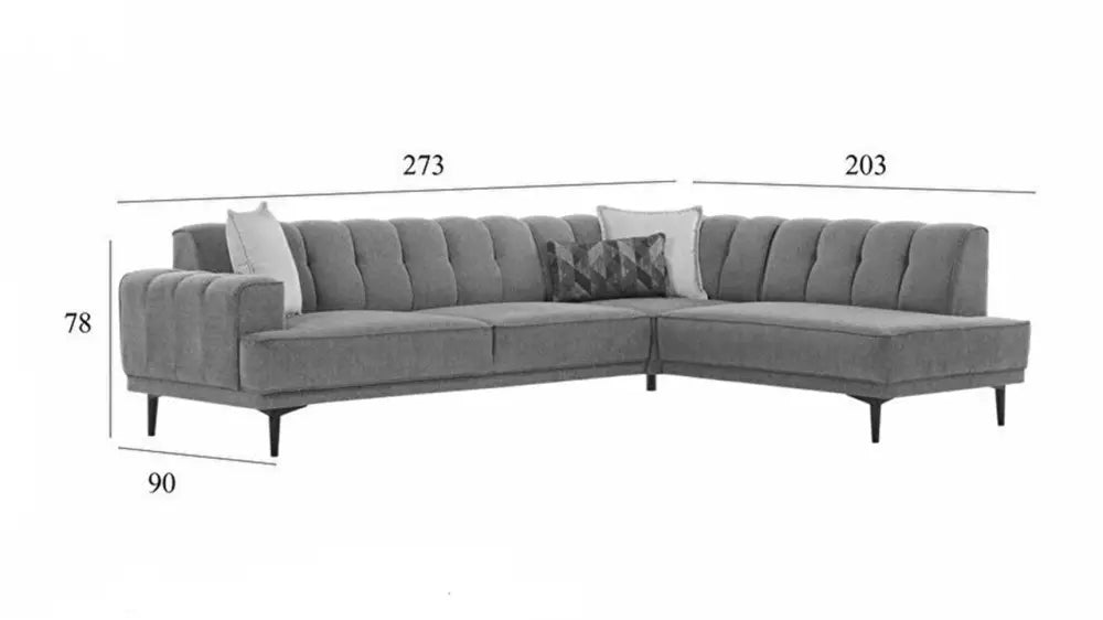 Flar - L Shape Sectional Sofa