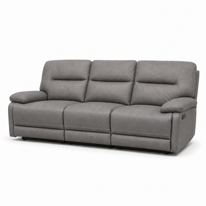 Ford Recliner 3 seater grey 02 white