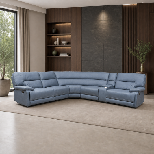Ford Recliner complete configuration in an editorial living room