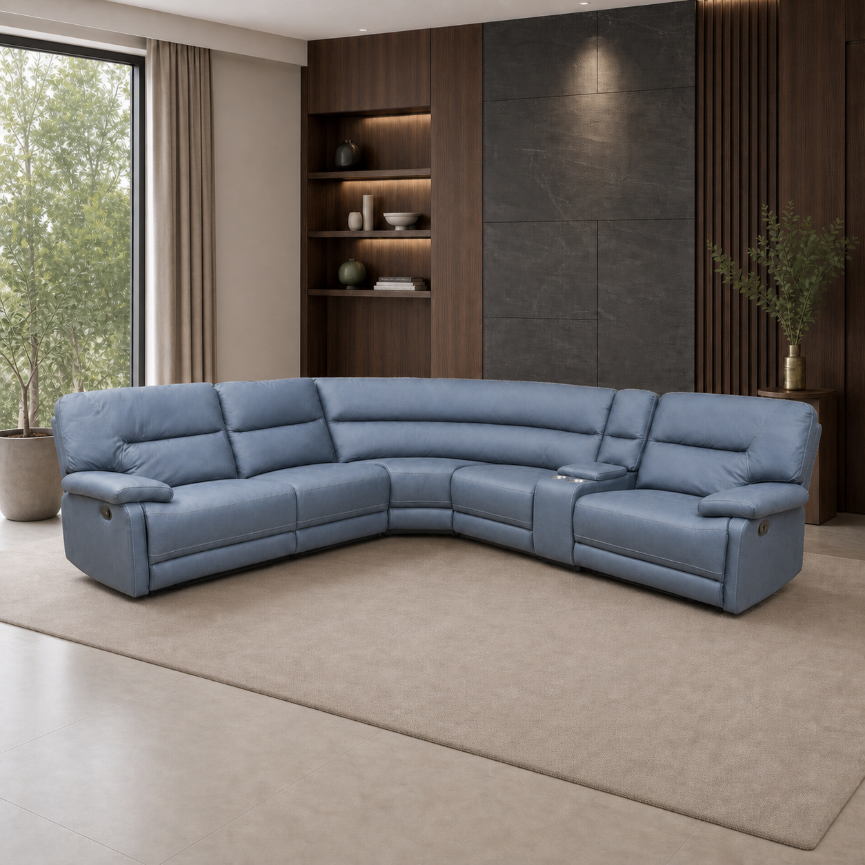 Ford Recliner complete configuration from an alternate angle