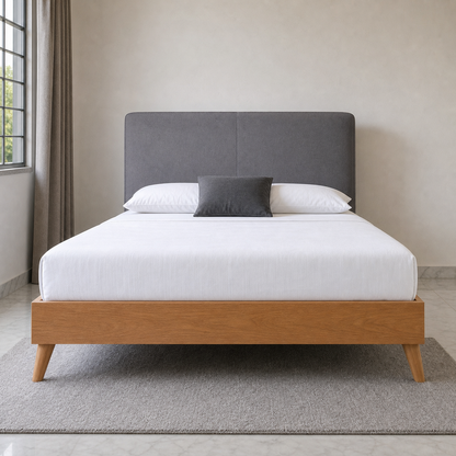 Frey - Bed, complete straight-on bed view