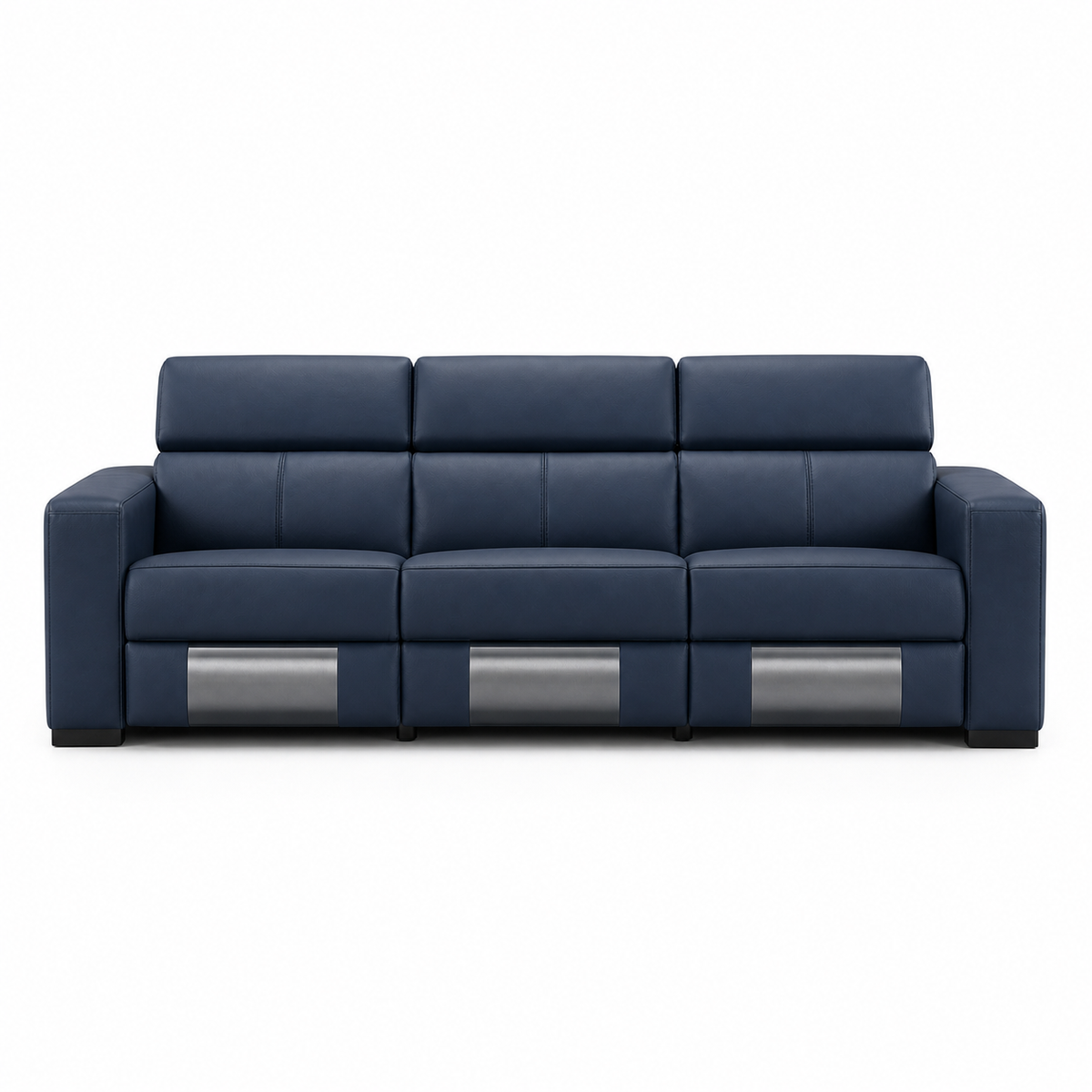 Frigid Recliner 3 seater blue 02 white