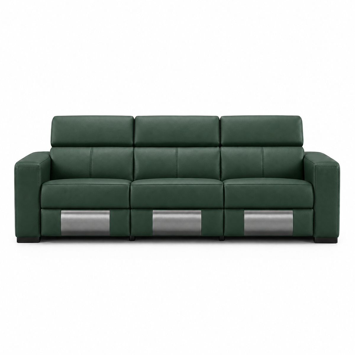 Frigid Recliner 3 seater green 02 white