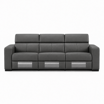 Frigid Recliner 3 seater grey 02 white