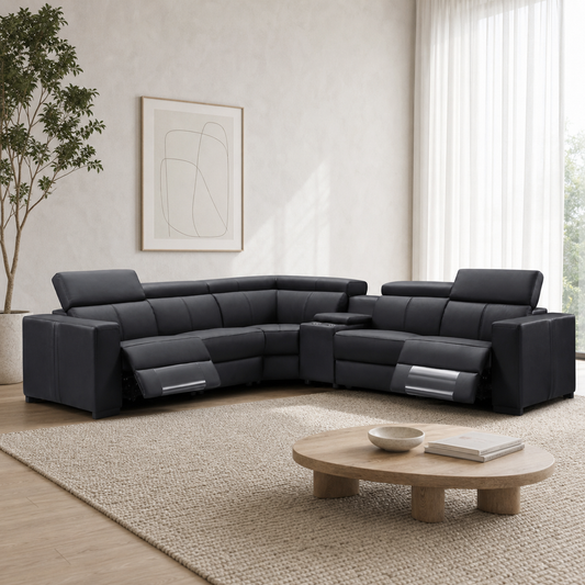 Frigid Recliner complete configuration in an editorial living room