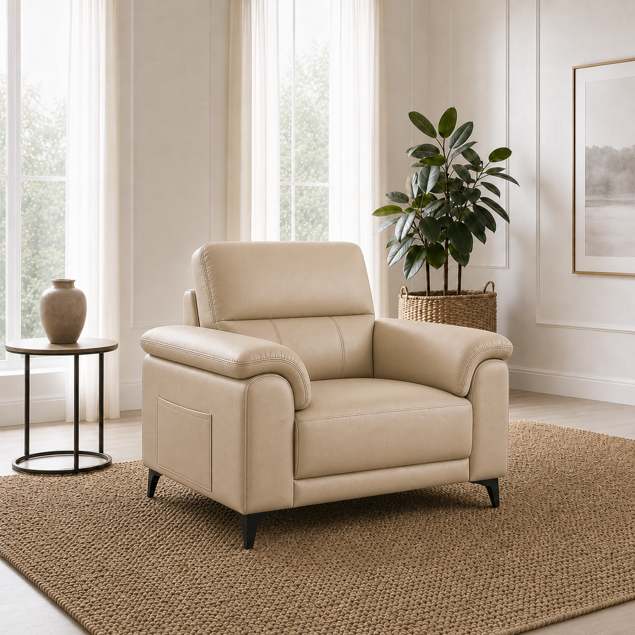 frost-3-2-1-sofa-set 1 seater beige 01 room