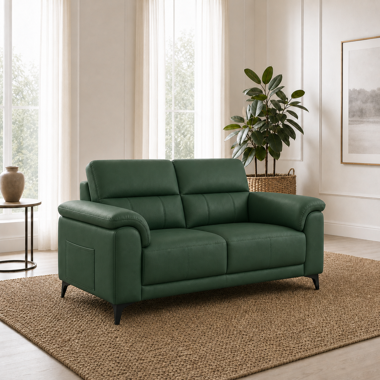 frost-3-2-1-sofa-set 2 seater green 01 room