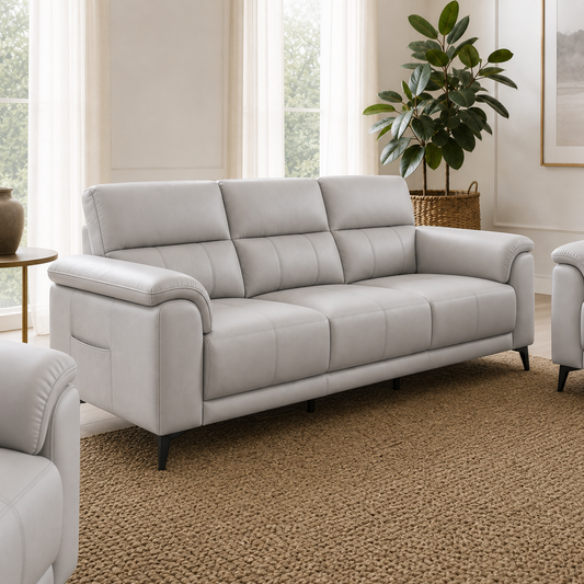 Close view of Frost - 3+2+1 Sofa Set upholstery and construction