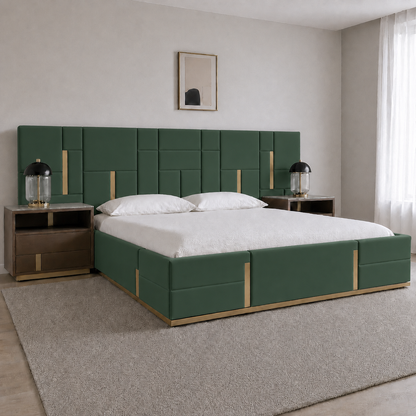 Gale - Bed Green lifestyle view
