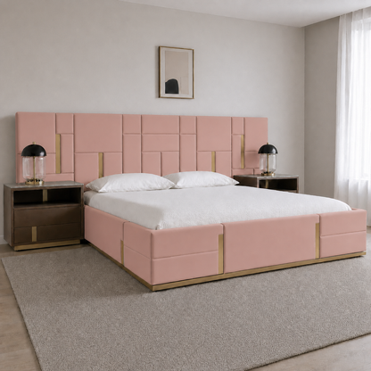Gale - Bed Pink lifestyle view