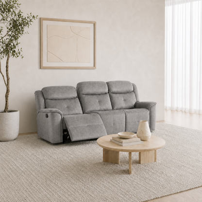 Garnet 3+2+1 Recliner Set 3 seater grey 01 main