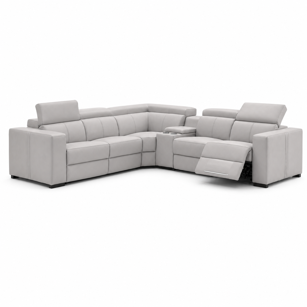 Garnet Recliner complete configuration on a white background