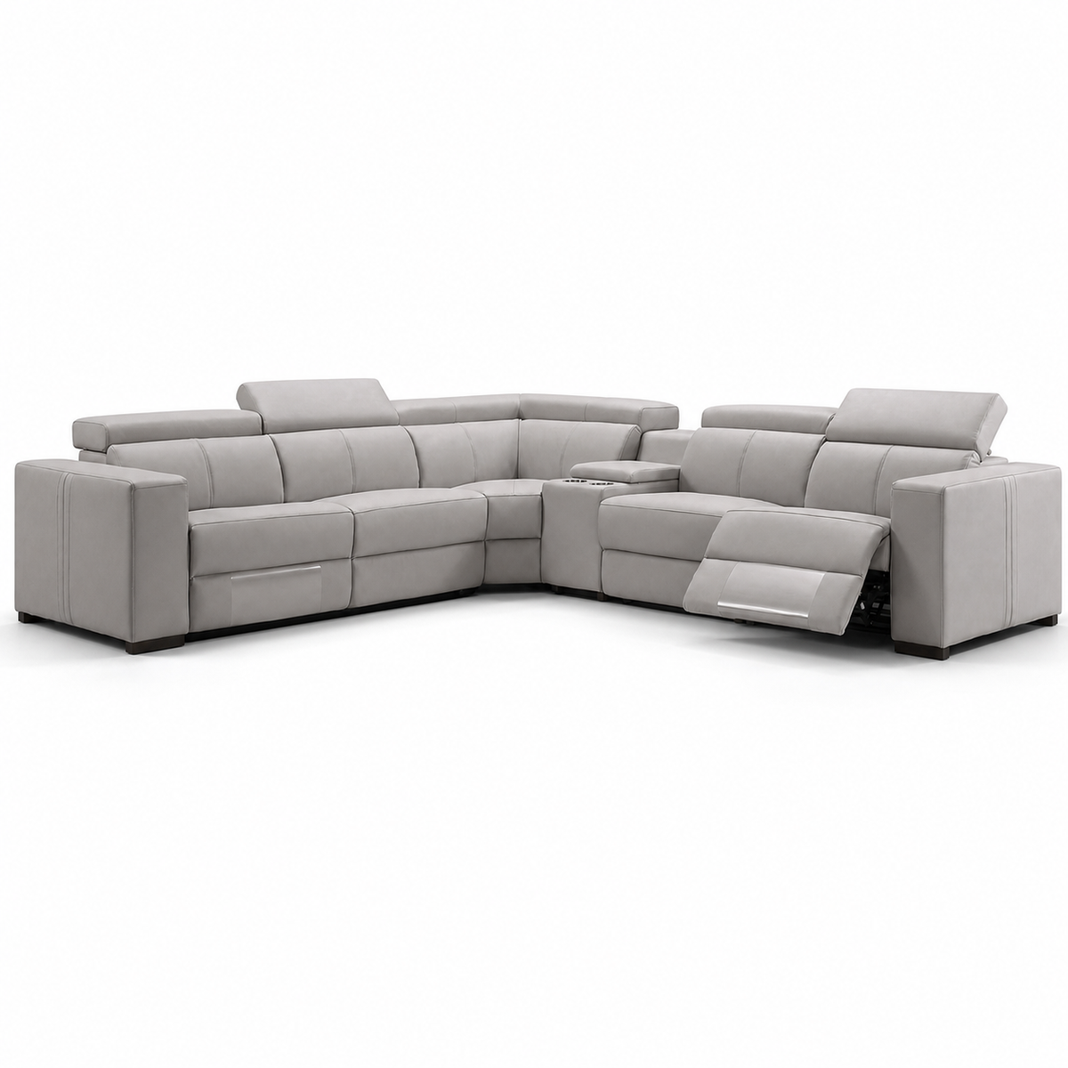 Garnet Recliner complete configuration on a white background