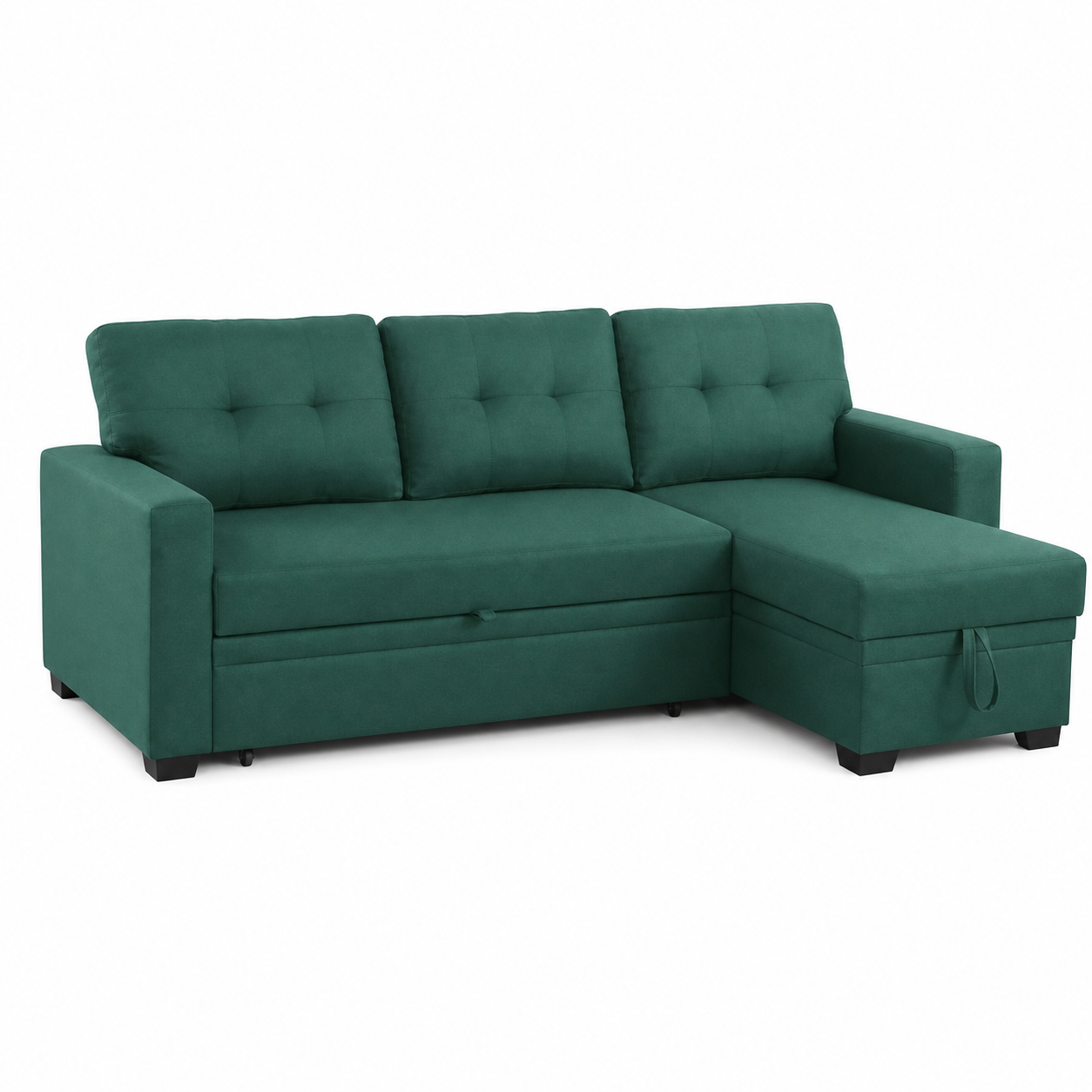 Gionna - Sofa bed, fully closed studio view on a pure-white background