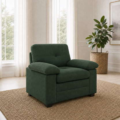 glee-3-2-1-sofa-set 1 seater green 01 room