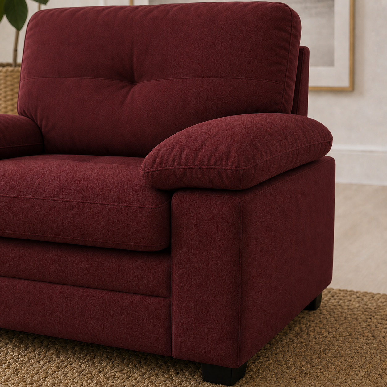 glee-3-2-1-sofa-set 1 seater red 02 detail