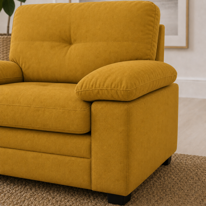 glee-3-2-1-sofa-set 1 seater yellow 02 detail