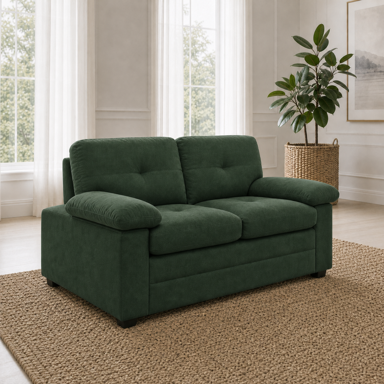 glee-3-2-1-sofa-set 2 seater green 01 room