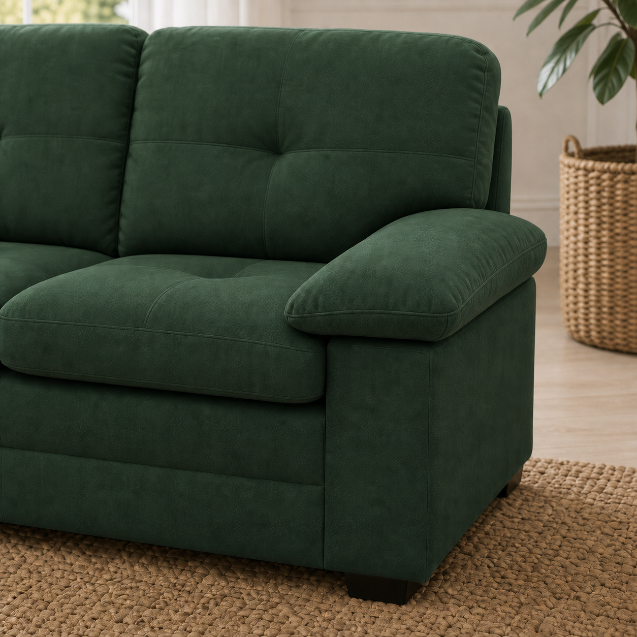 glee-3-2-1-sofa-set 2 seater green 02 detail