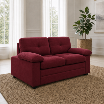 glee-3-2-1-sofa-set 2 seater red 01 room